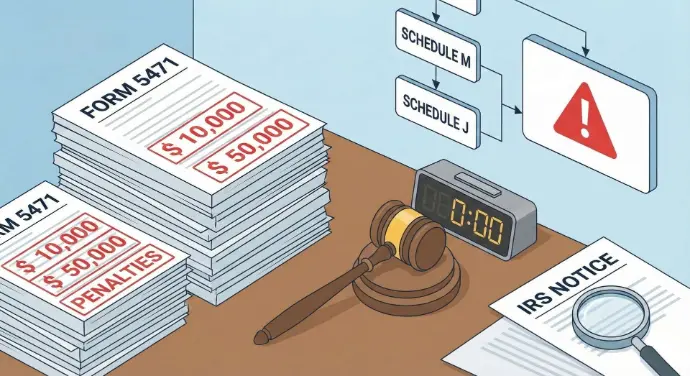 Form 5471 Penalties